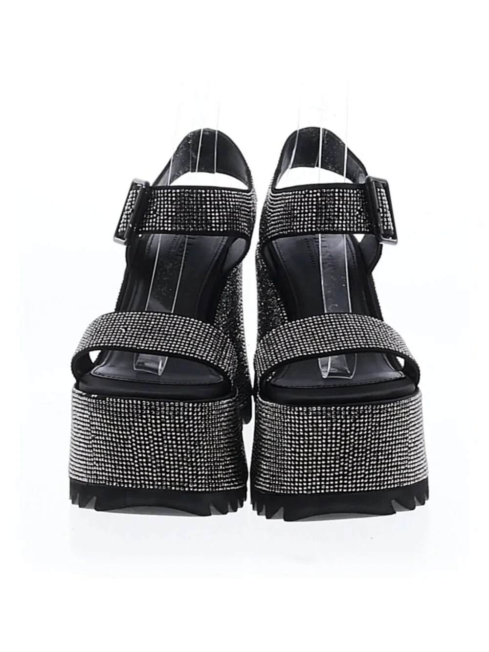 KILLSTAR Night Queen Statement Diamanté  Platform Sandal